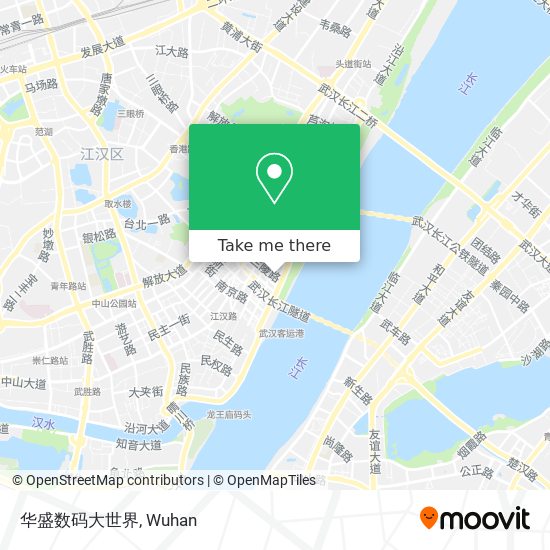 华盛数码大世界 map