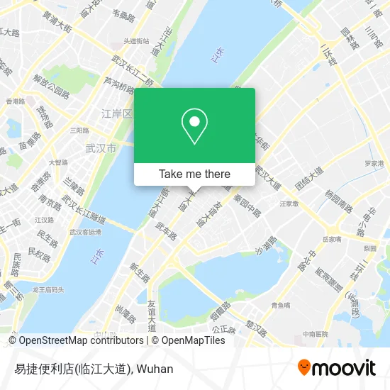 易捷便利店(临江大道) map