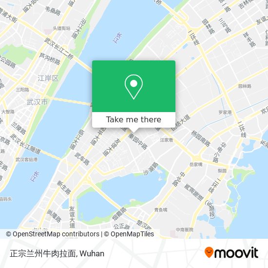 正宗兰州牛肉拉面 map