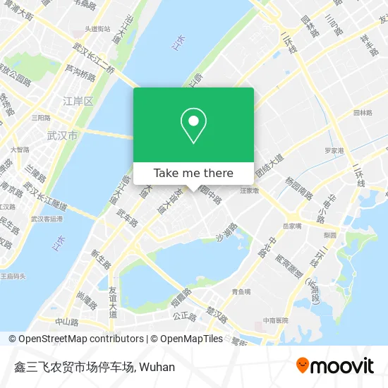 鑫三飞农贸市场停车场 map