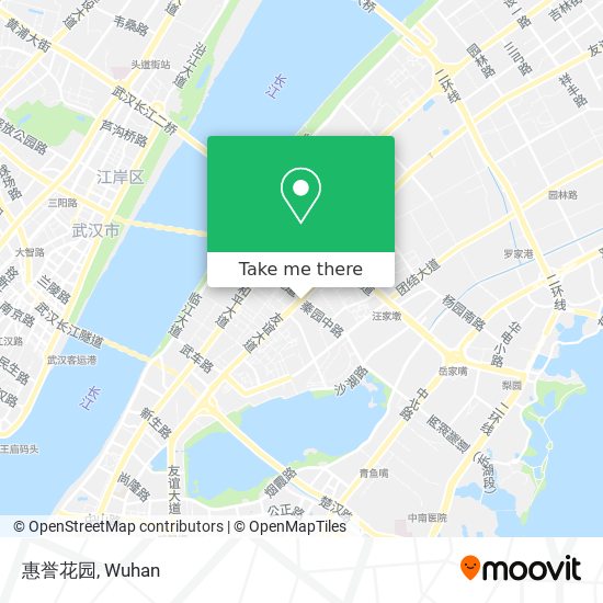 惠誉花园 map