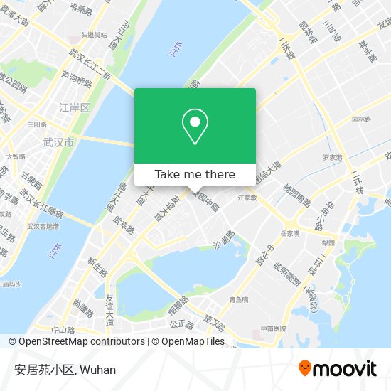 安居苑小区 map