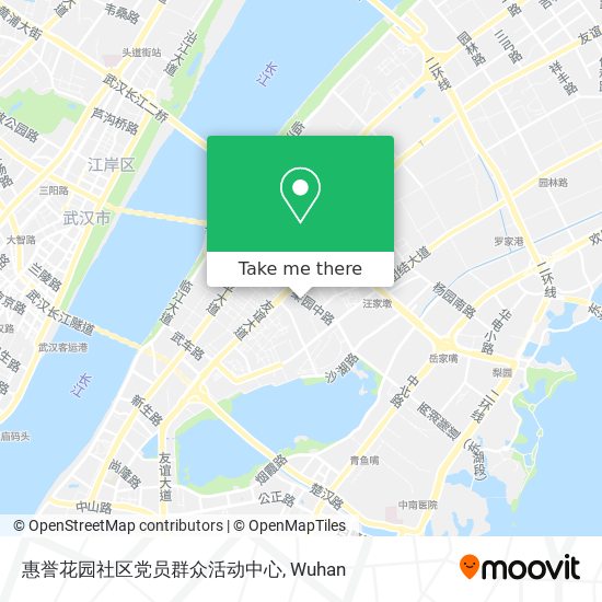 惠誉花园社区党员群众活动中心 map