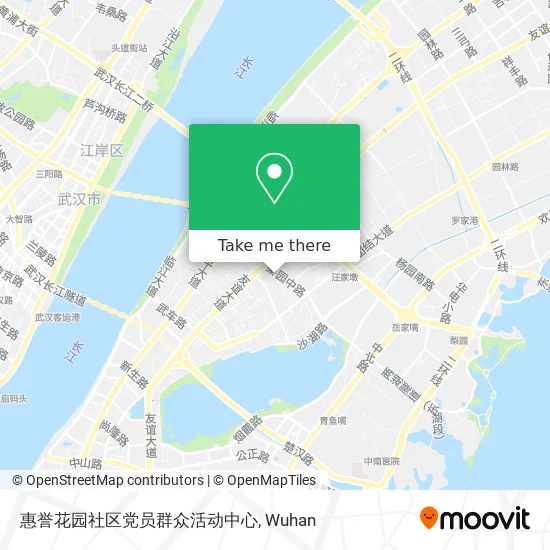 惠誉花园社区党员群众活动中心 map