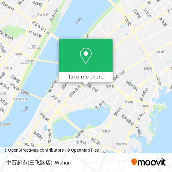 中百超市(三飞路店) map