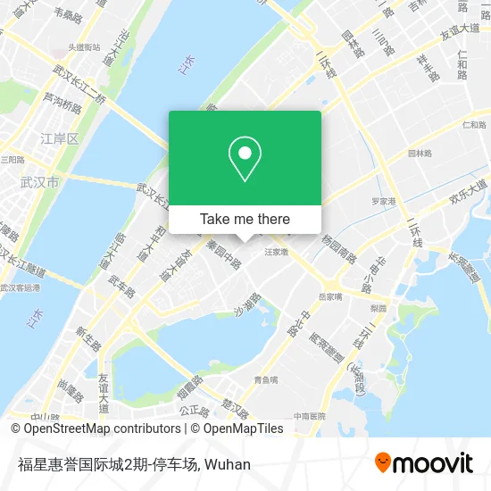 福星惠誉国际城2期-停车场 map