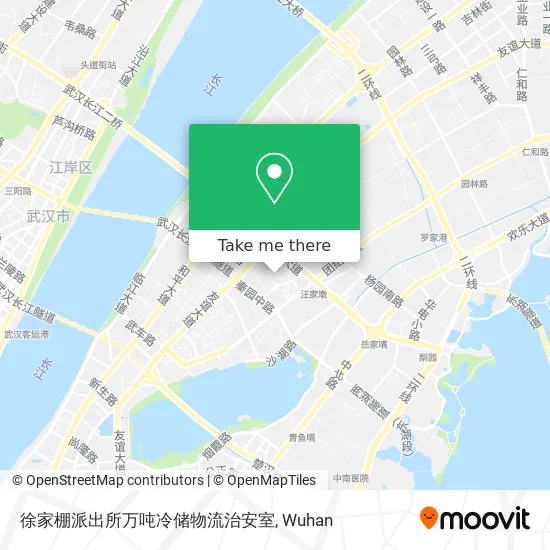 徐家棚派出所万吨冷储物流治安室 map