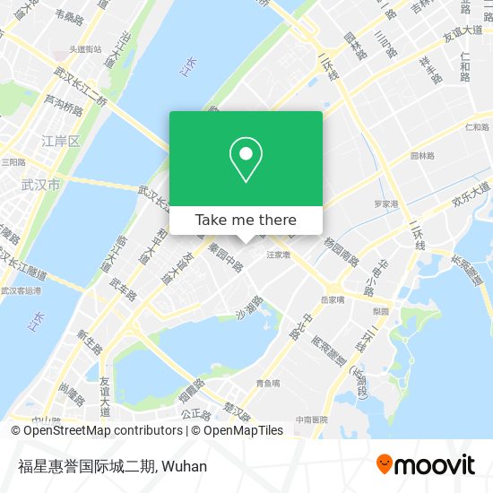福星惠誉国际城二期 map
