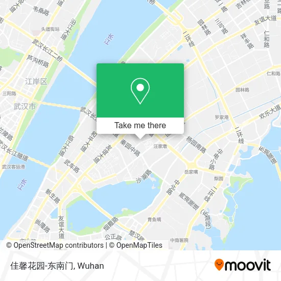 佳馨花园-东南门 map