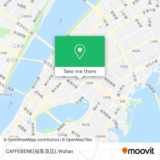 CAFFEBENE(福客茂店) map