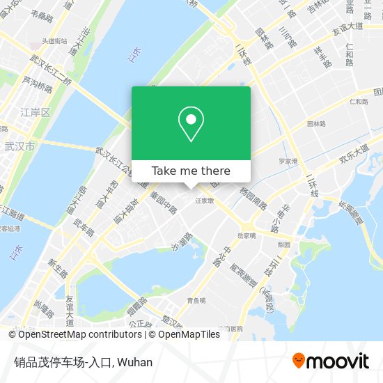 销品茂停车场-入口 map