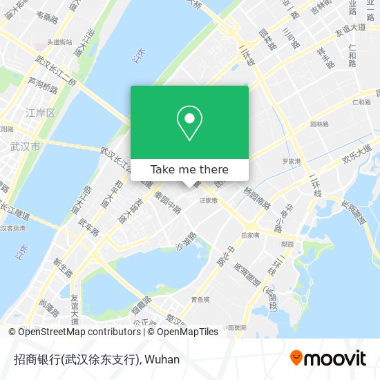 招商银行(武汉徐东支行) map