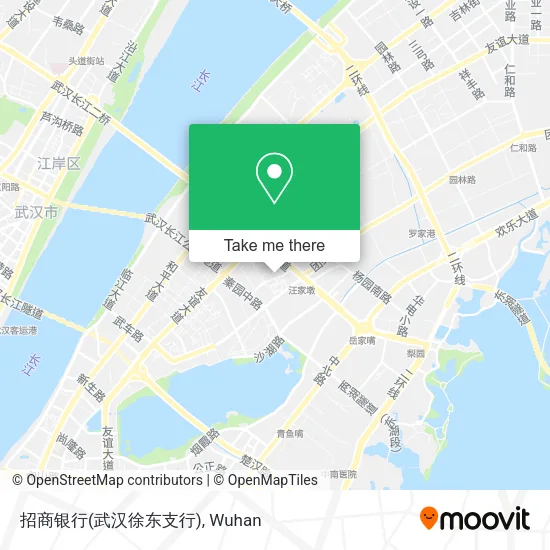 招商银行(武汉徐东支行) map
