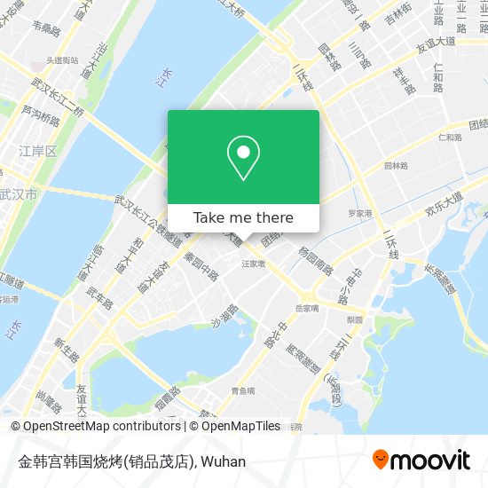 金韩宫韩国烧烤(销品茂店) map