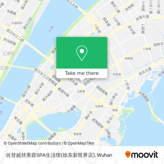 佐登妮丝美容SPA生活馆(徐东新世界店) map