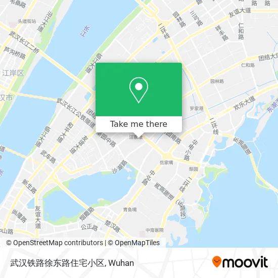 武汉铁路徐东路住宅小区 map