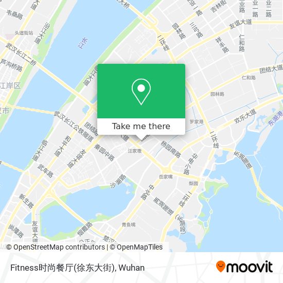 Fitness时尚餐厅(徐东大街) map