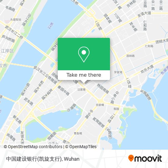 中国建设银行(凯旋支行) map
