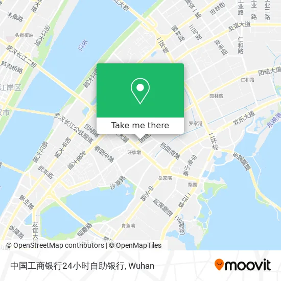 中国工商银行24小时自助银行 map