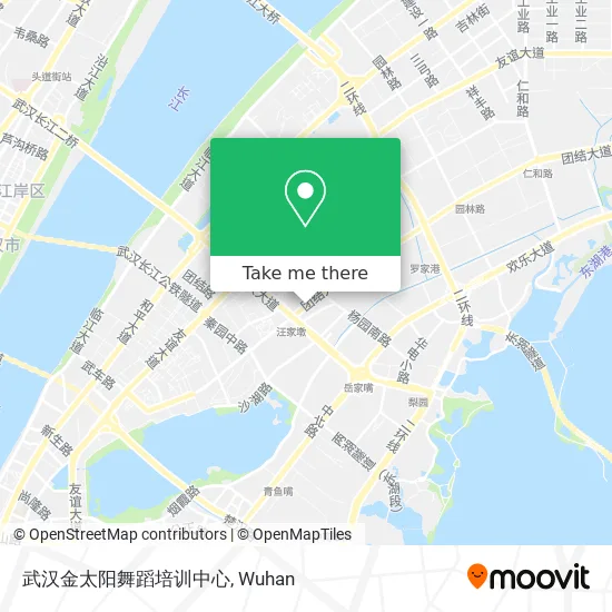 武汉金太阳舞蹈培训中心 map