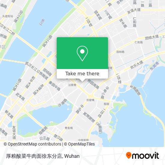 厚粮酸菜牛肉面徐东分店 map