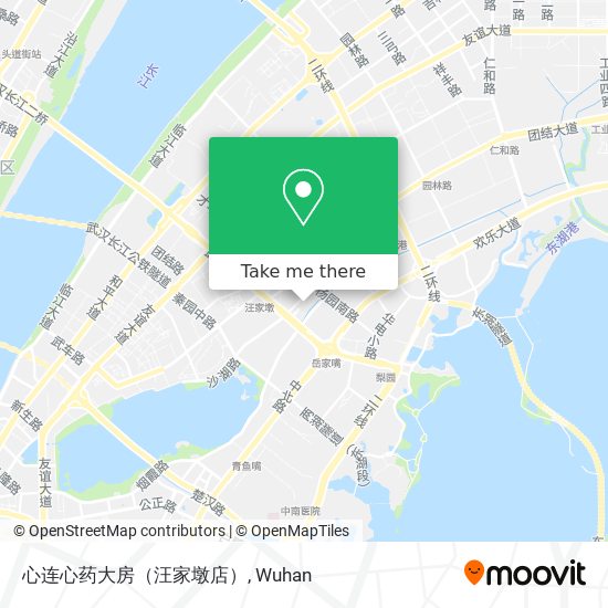 心连心药大房（汪家墩店） map