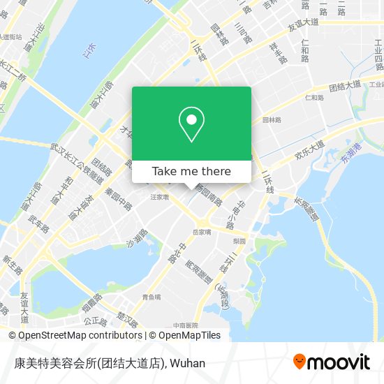 康美特美容会所(团结大道店) map