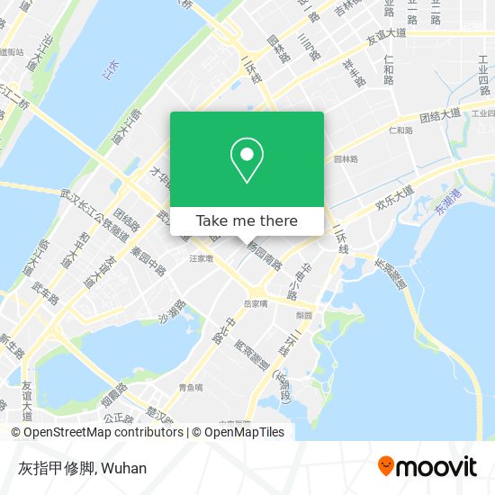 灰指甲修脚 map