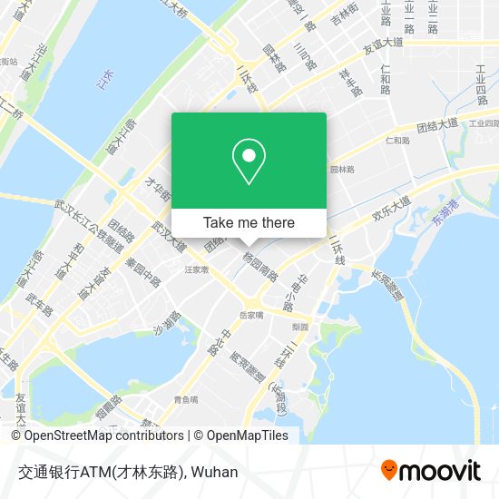 交通银行ATM(才林东路) map