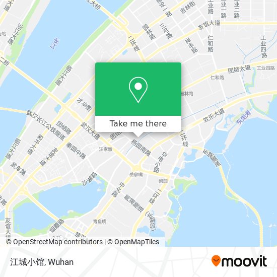 江城小馆 map