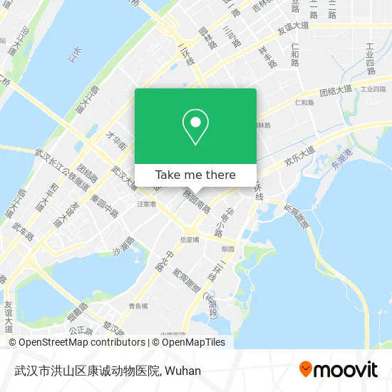 武汉市洪山区康诚动物医院 map