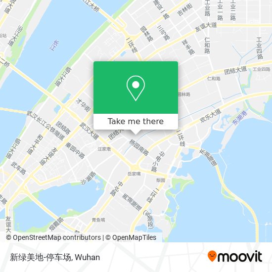 新绿美地-停车场 map