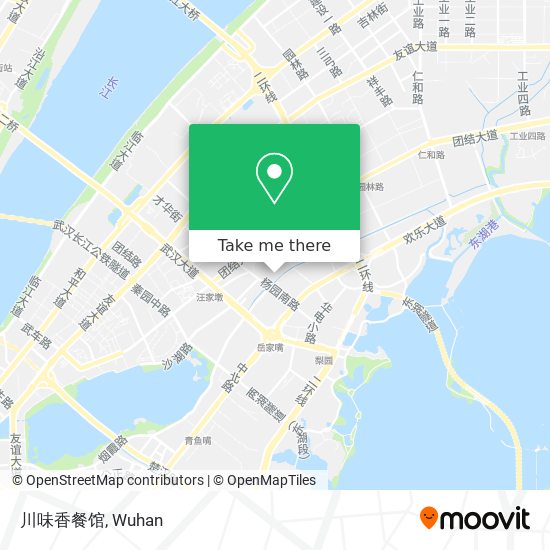 川味香餐馆 map