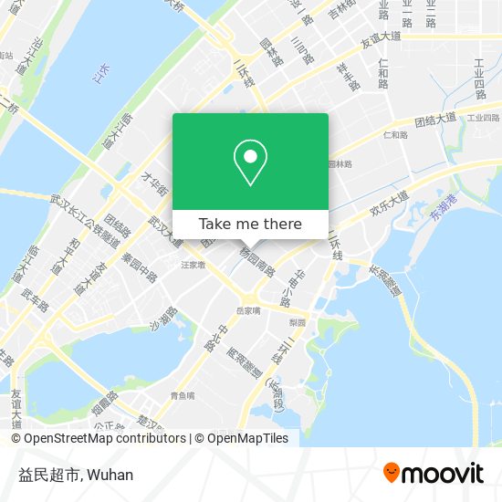 益民超市 map