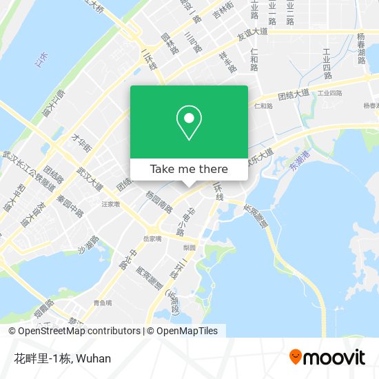 花畔里-1栋 map