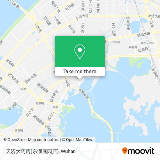 天济大药房(东湖庭园店) map