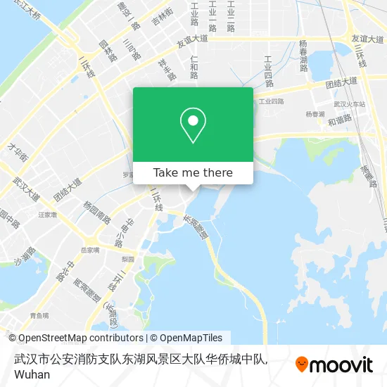 武汉市公安消防支队东湖风景区大队华侨城中队 map