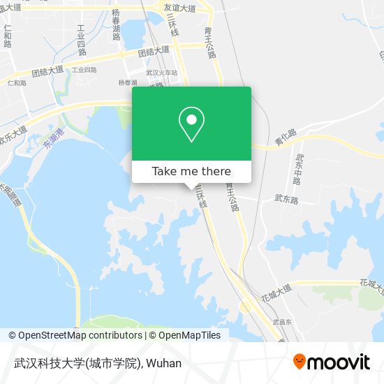 武汉科技大学(城市学院) map