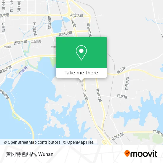 黄冈特色甜品 map