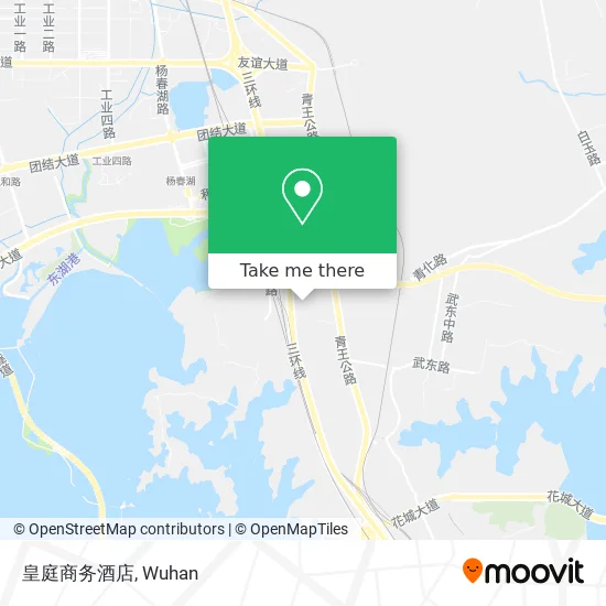 皇庭商务酒店 map
