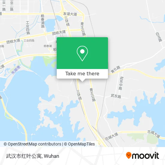 武汉市红叶公寓 map