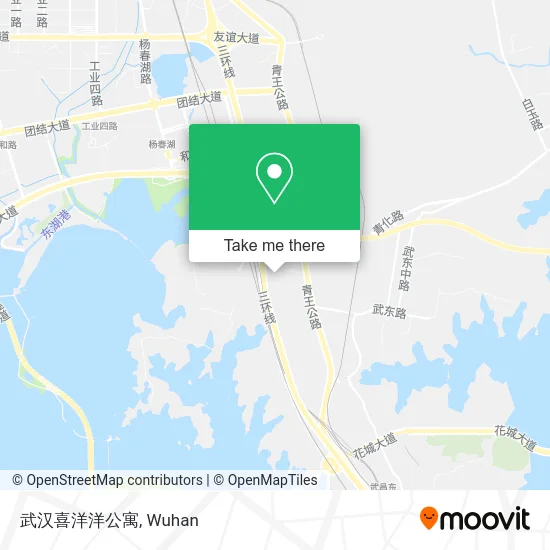 武汉喜洋洋公寓 map