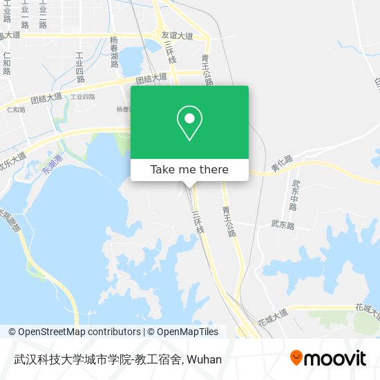 武汉科技大学城市学院-教工宿舍 map