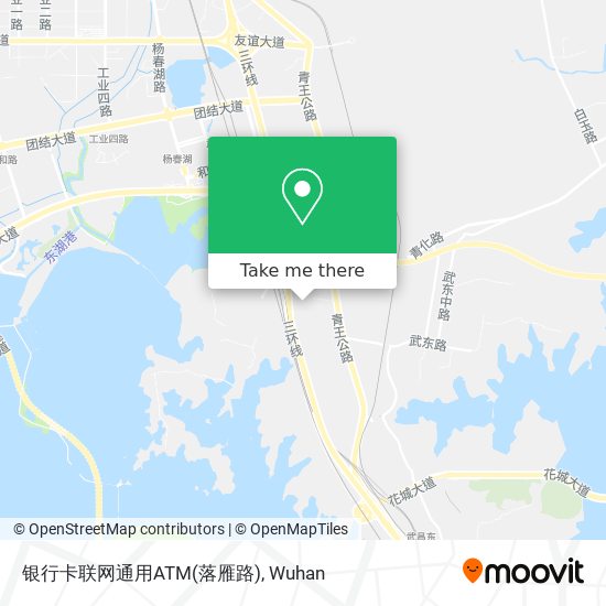 银行卡联网通用ATM(落雁路) map