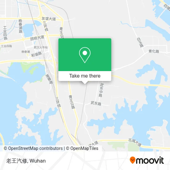 老王汽修 map