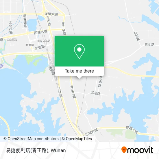 易捷便利店(青王路) map