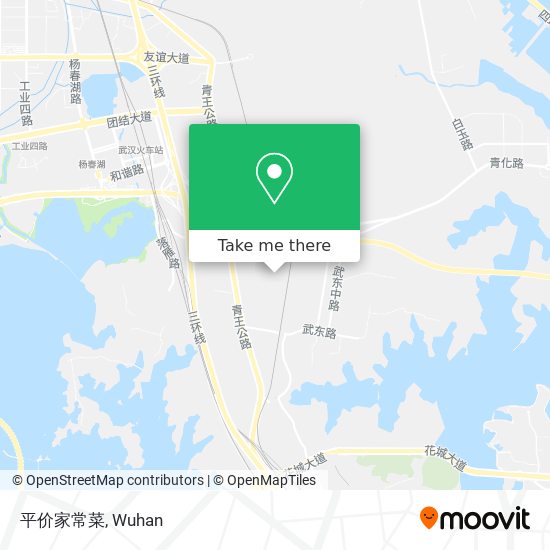 平价家常菜 map