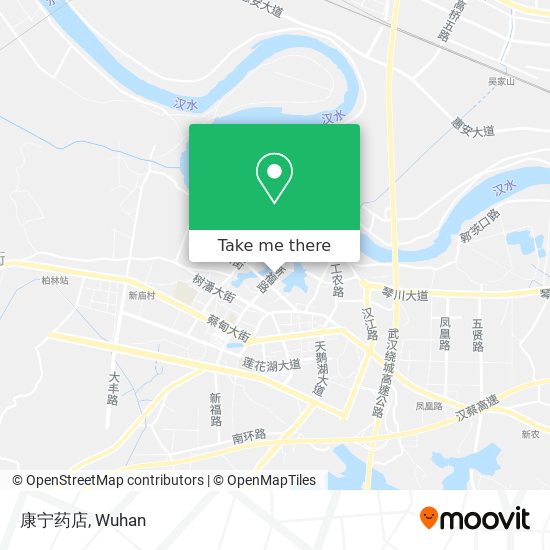 康宁药店 map