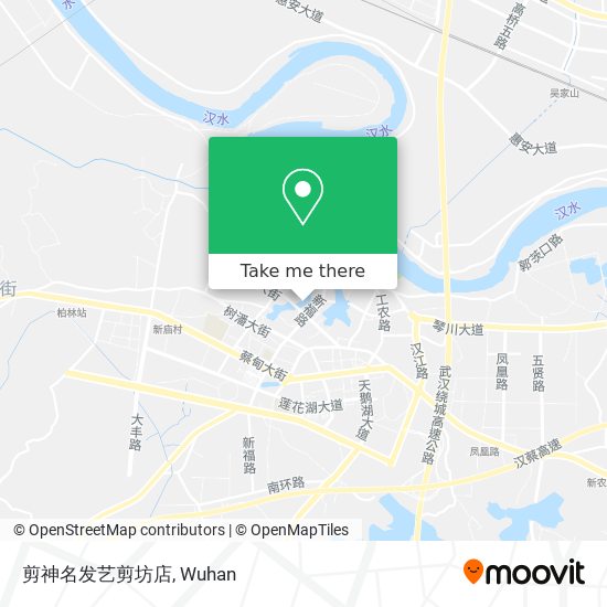 剪神名发艺剪坊店 map