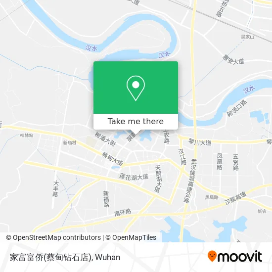 家富富侨(蔡甸钻石店) map